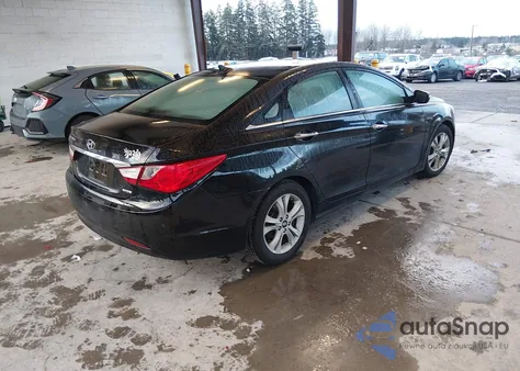 2011 Hyundai Sonata Limited from USA, damaged, VIN 5NPEC4AC7BH010186